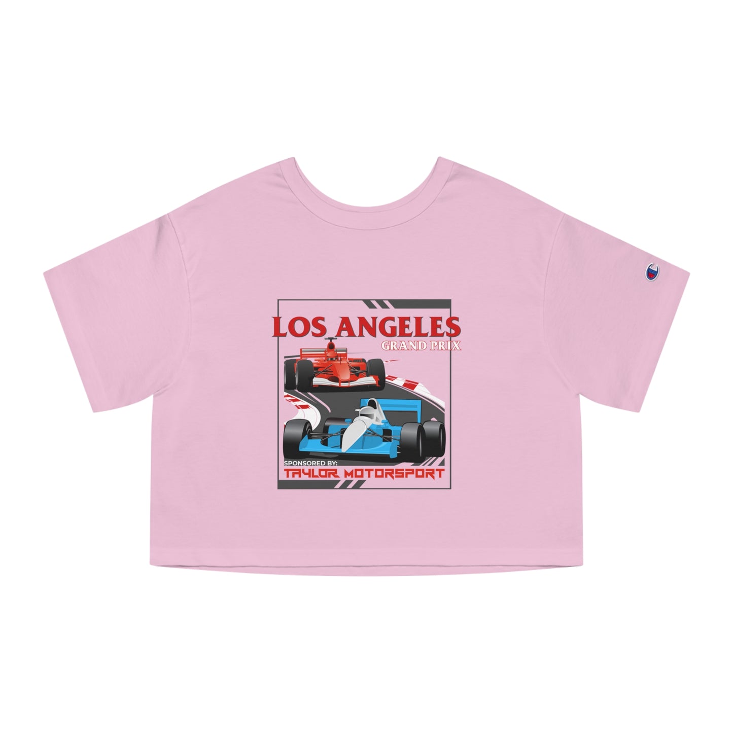 Taylor Motorsport x Champion Formula 1 Los Angeles Grand Prix Crop Top