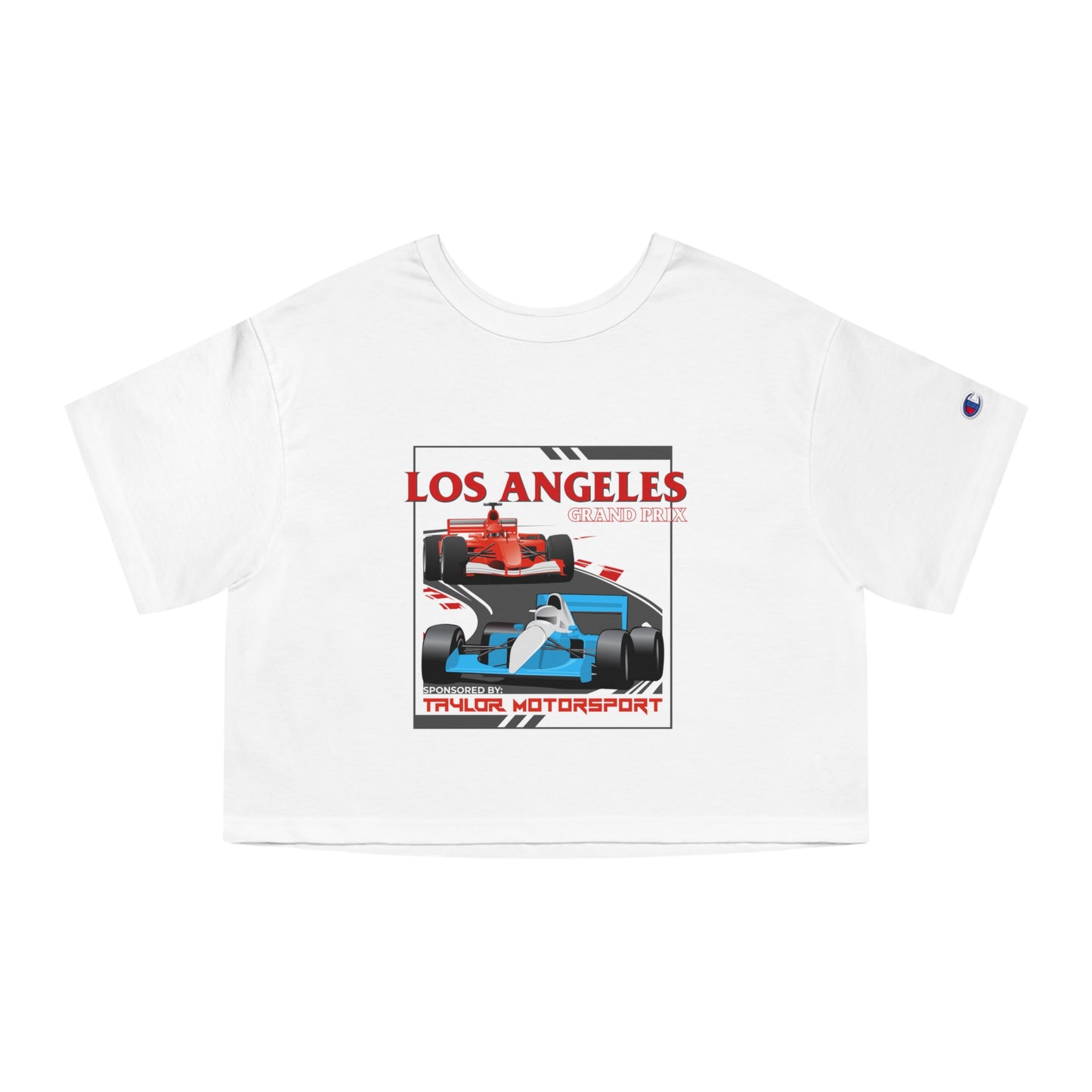 Taylor Motorsport x Champion Formula 1 Los Angeles Grand Prix Crop Top