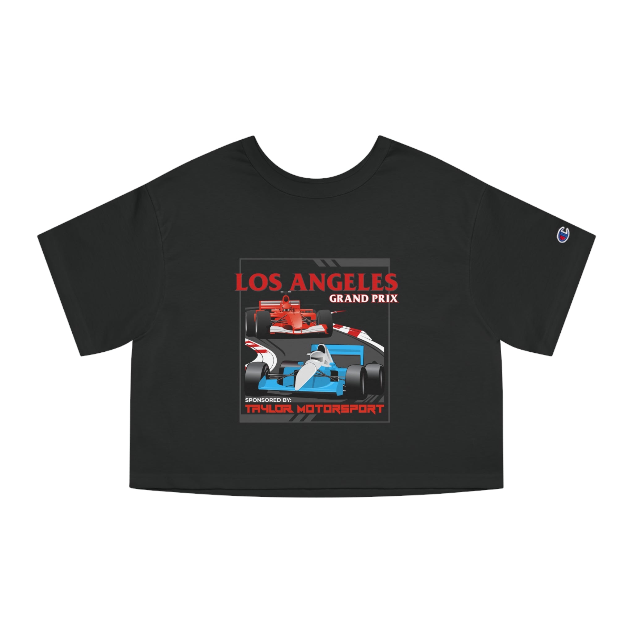 Taylor Motorsport x Champion Formula 1 Los Angeles Grand Prix Crop Top