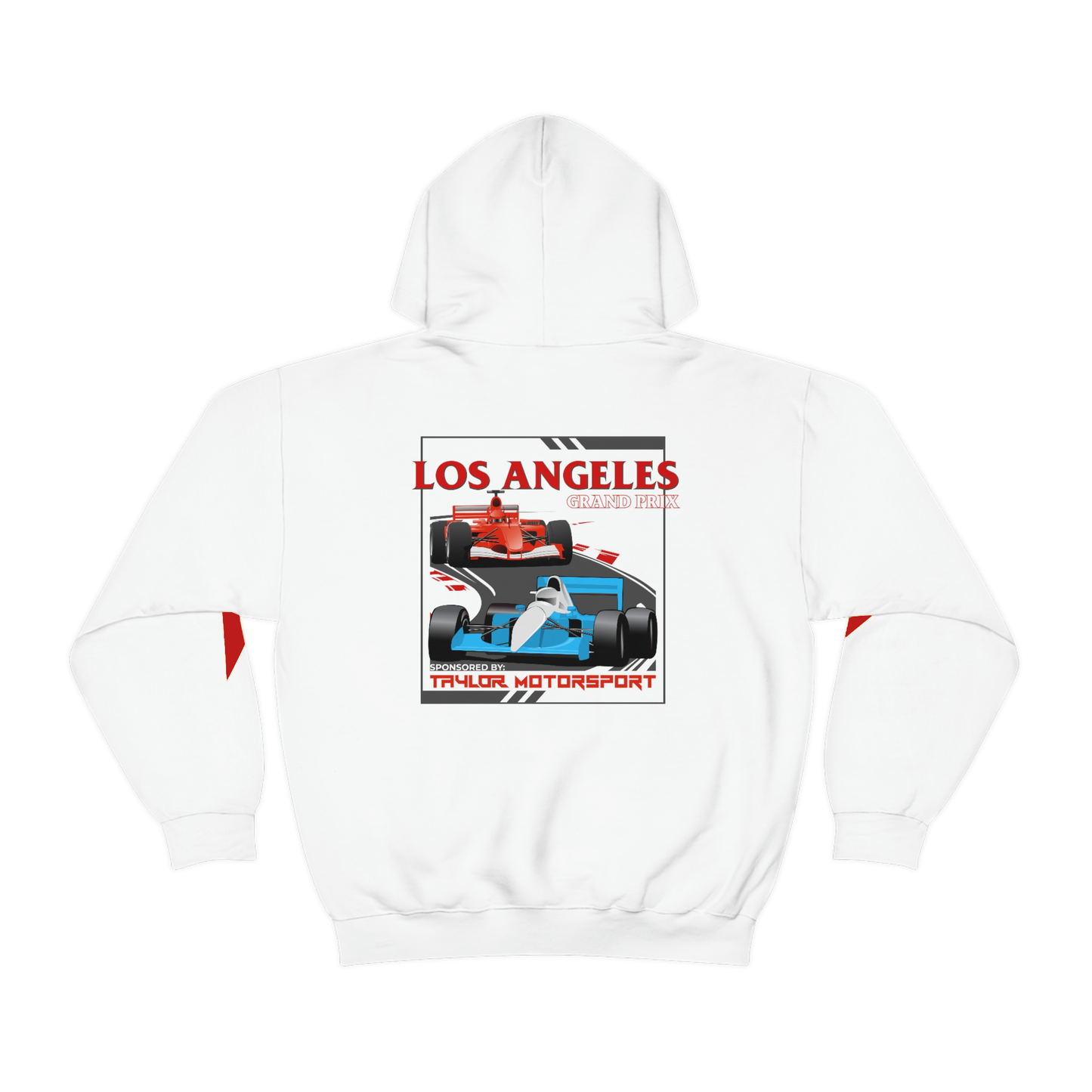 Taylor Motorsport Fleece Formula 1 Los Angeles Grand Prix Heavyweight Oversized Hoodie