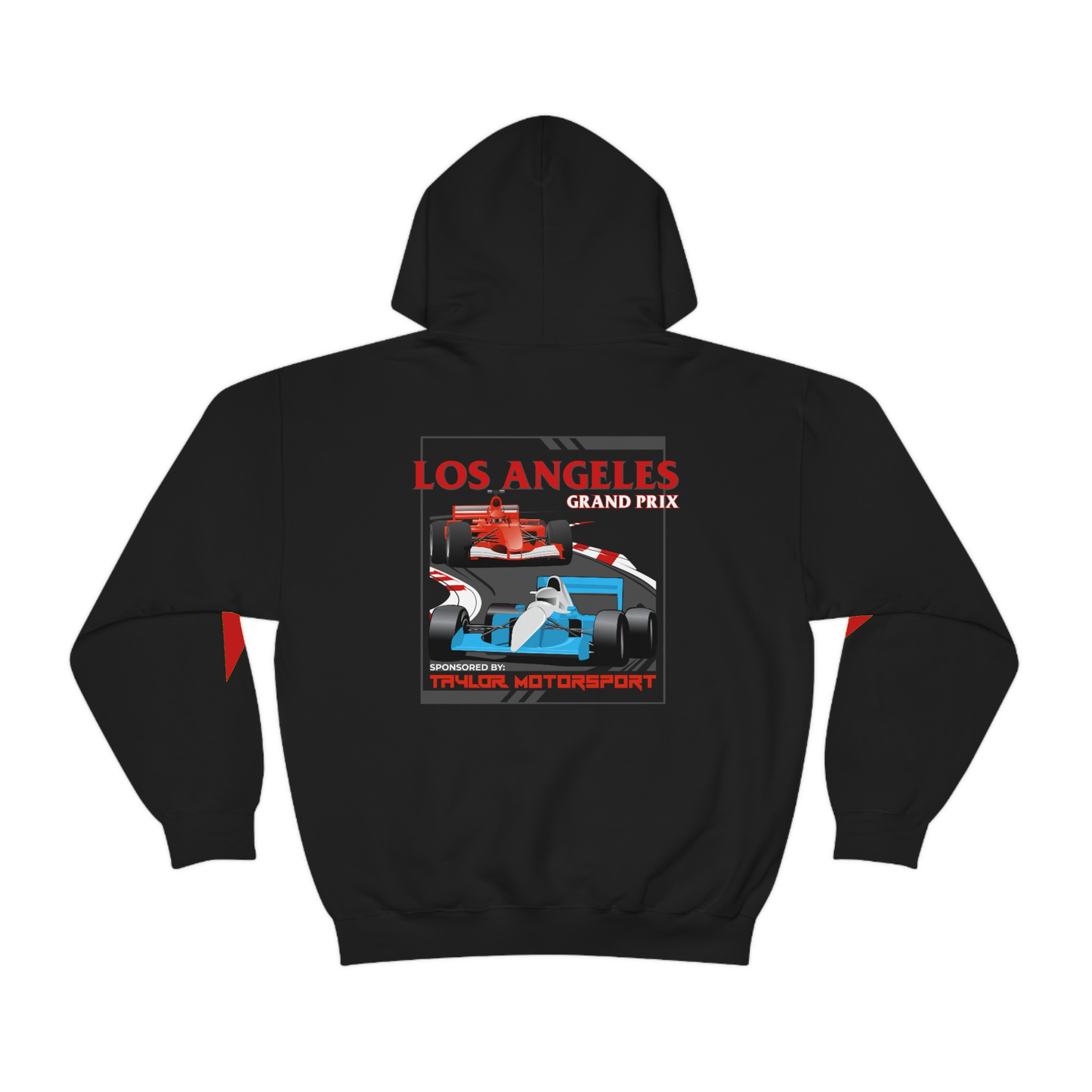 Taylor Motorsport Fleece Formula 1 Los Angeles Grand Prix Heavyweight Oversized Hoodie