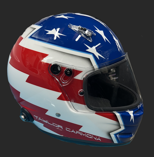 Custom Racing Helmet Painting and Design